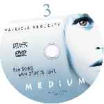 cartula cd de Medium - Temporada 01 - Disco 03 - Custom