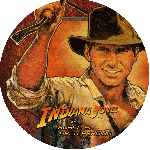 carátula cd de Indiana Jones En Busca Del Arca Perdida - Custom - V3