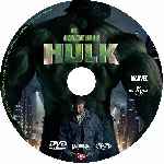 carátula cd de El Increible Hulk - 2008 - Custom