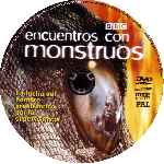 cartula cd de Bbc - Hombres Y Monstruos - Encuentros Con Monstruos - V2