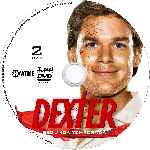 carátula cd de Dexter - Temporada 02 - Disco 02 - Custom
