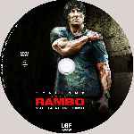 carátula cd de Rambo 4 - John Rambo - Custom - V04
