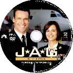 carátula cd de Jag Alerta Roja - Temporada 03 - Dvd 02 - Custom