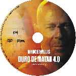 carátula cd de Duro De Matar 4.0 - Custom - V2