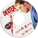 carátula cd de Dexter - Temporada 01 - Disco 04 - Region 4