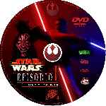 carátula cd de Star Wars I - La Amenaza Fantasma - Custom - V6