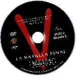 cartula cd de V - Invasion Extraterrestre - La Batalla Final - Disco 03