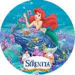 carátula cd de La Sirenita - Clasicos Disney - Custom - V2