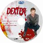carátula cd de Dexter - Temporada 01 - Disco 02 - Custom - V3