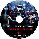 cartula cd de Pesadilla Antes De Navidad 3d - Custom