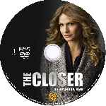 carátula cd de The Closer - Temporada 01 - Disco 01 - Custom