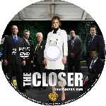 carátula cd de The Closer - Temporada 01 - Disco 02 - Custom