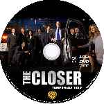 carátula cd de The Closer - Temporada 03 - Disco 02 - Custom