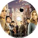 carátula cd de Heroes - Temporada 02 - Disco 01 - Custom - V3