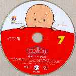 cartula cd de Caillou - Volumen 07 - Igual Que Papa