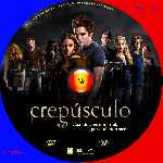 carátula cd de La Saga Crepusculo - Crepusculo - Custom - V07