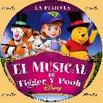 carátula cd de Mis Amigos Tigger Y Pooh - El Musical De Tigger Y Pooh - Custom