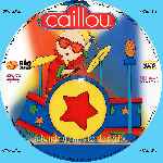 cartula cd de Caillou - La Banda De Musica De Caillou - Custom