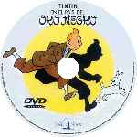carátula cd de Las Aventuras De Tintin - Tintin En El Pais Del Oro Negro