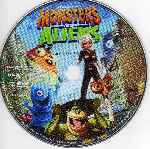 carátula cd de Monstruos Vs Aliens - Region 4