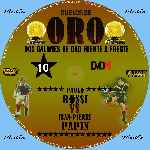 carátula cd de Duelos De Oro - 10 - Rossi Vs Papin - Custom