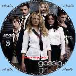 carátula cd de Gossip Girl - Temporada 01 - Disco 03 - Custom