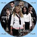 carátula cd de Gossip Girl - Temporada 01 - Disco 04 - Custom
