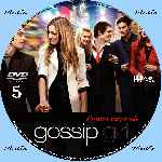 carátula cd de Gossip Girl - Temporada 01 - Disco 05 - Custom - V2