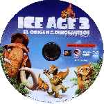 carátula cd de Ice Age 3 - El Origen De Los Dinosaurios