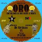carátula cd de Duelos De Oro - 03 - Di Stefano Vs Michel Platini - Custom - V2