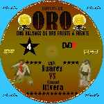 carátula cd de Duelos De Oro - 04 - Luis Suarez Vs Gianni Rivera - Custom - V2