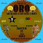 carátula cd de Duelos De Oro - 05 - Eusebio Vs Ruud Gullit - Custom - V2