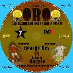 carátula cd de Duelos De Oro - 07 - George Best Vs Roberto Baggio - Custom - V2