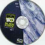 carátula cd de Ben 10 - Alien Force - Temporada 01 - Volumen 01 - Region 4