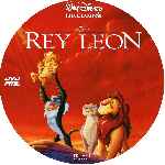 carátula cd de El Rey Leon - 1994 - Custom - V3