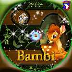 carátula cd de Bambi - Clasicos Disney - Custom - V5