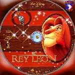carátula cd de El Rey Leon - 1994 - Custom - V4