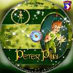 carátula cd de Peter Pan - Clasicos Disney - Custom - V2