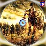 cartula cd de Troya - Custom - V4