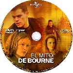 carátula cd de El Mito De Bourne - Custom - V4