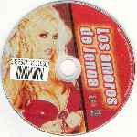 carátula cd de Jenna Jameson - Los Amores De Jenna - Xxx