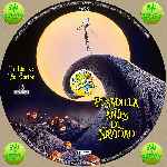 carátula cd de Pesadilla Antes De Navidad - Custom - V4
