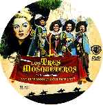 carátula cd de Los Tres Mosqueteros - 1948 - Custom - V2