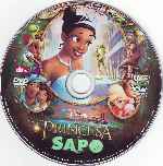 carátula cd de La Princesa Y El Sapo - Custom - V3