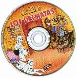 cartula cd de 101 Dalmatas - Clasicos Disney