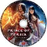 carátula cd de Prince Of Persia - Las Arenas Del Tiempo - Custom - V03