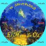 carátula cd de El Mago De Oz - 70 Aniversario - Custom