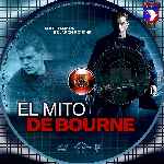 carátula cd de El Mito De Bourne - Custom - V7