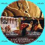 carátula cd de Bbc - Los Misterios De Egipto - El Rey Escorpion - La Autentica Cleopatra - Cust