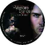 cartula cd de The Vampire Diaries - Temporada 01 - Disco 02 - Custom 